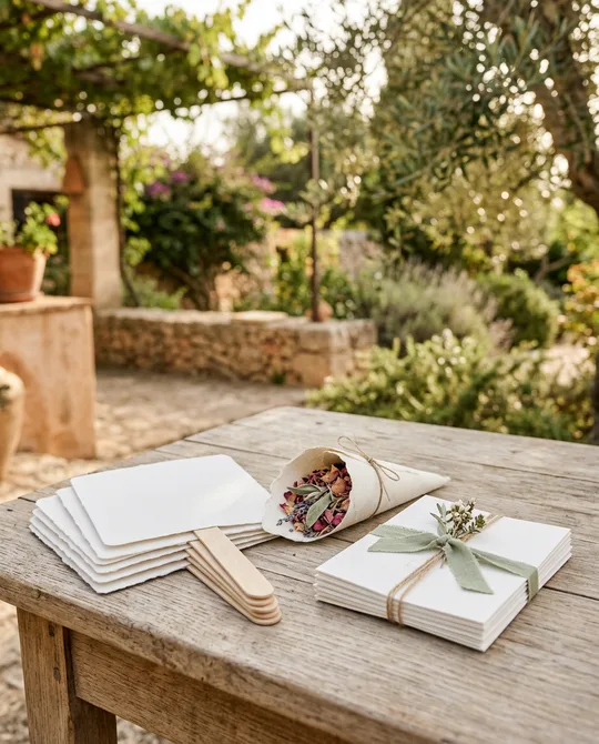Detalles personalizados: Ceremonia